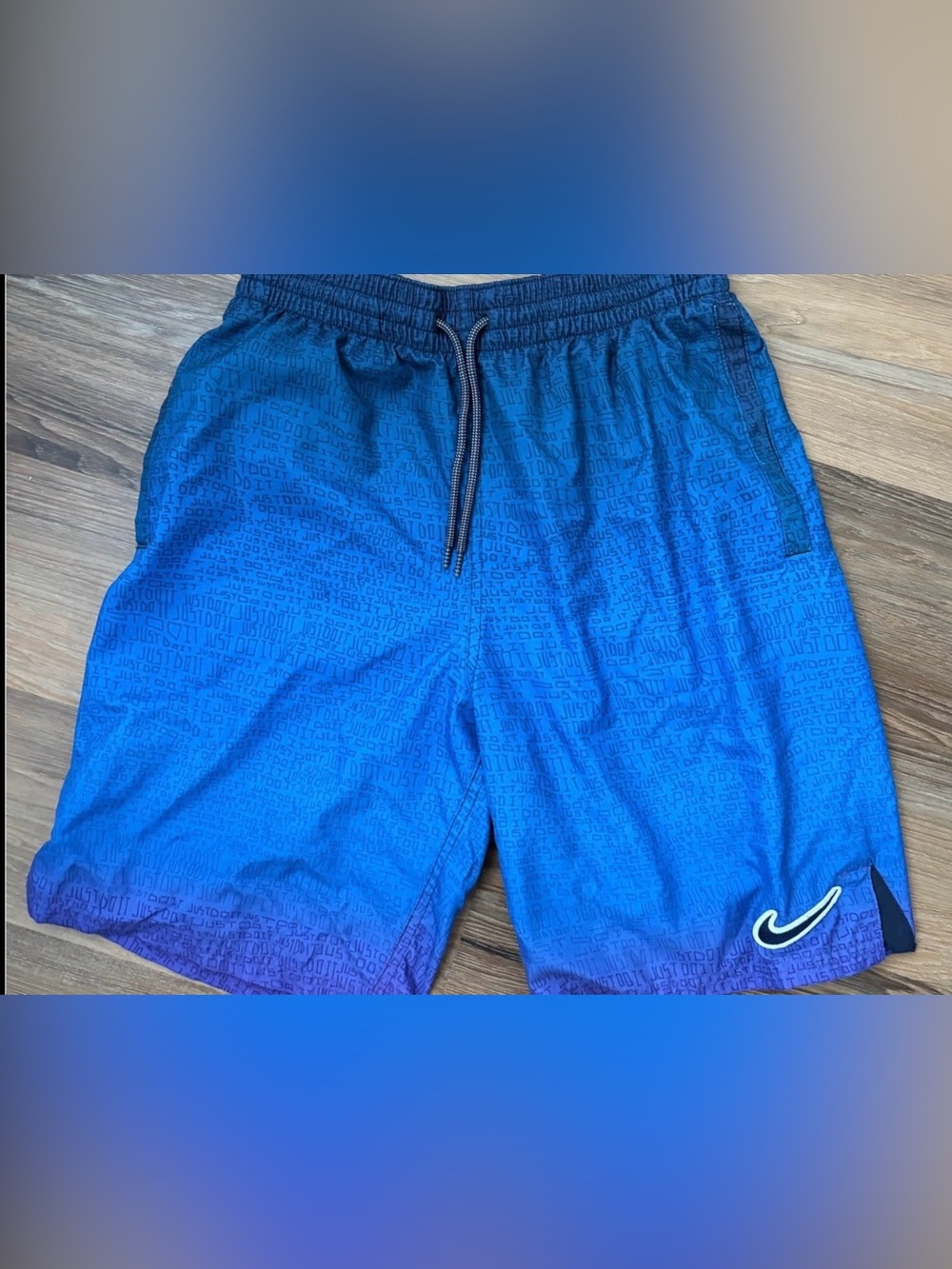 Nike Men's Blue Swim Shorts